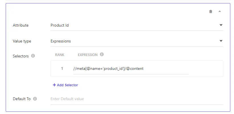 Sitecore Search configuration of attribute with expression